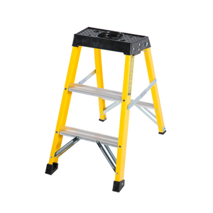 3 Step Single-Sided Fibreglass Step Ladder