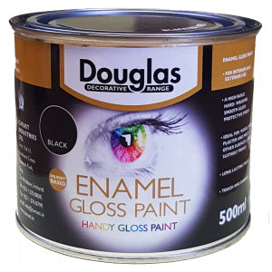 Douglas Gloss Paint Black 500ML