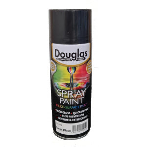 Douglas Spray Paint Gloss Black 400ml