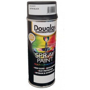 Douglas Spray Paint Satin Black 400ml