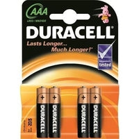 Duracell AAA Battery (Card of 4)