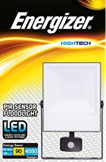 Energizer 10W LED Floodlight with PIR 900 Lumens