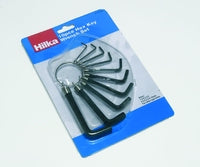 Hilka 10 Piece Hex Wrench Set