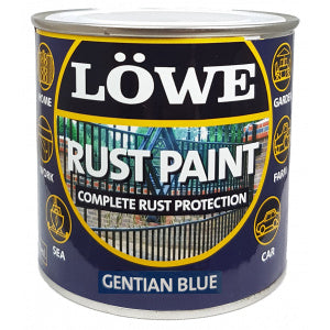 Lowe Metal & Machinery Paint Genetian Blue 1L