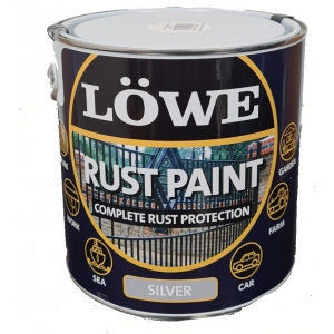 Lowe Metal & Machinery Paint Silver 500ML