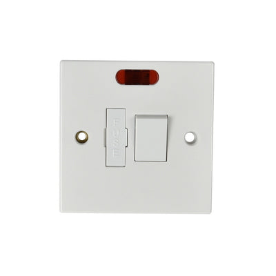 Powermaster 13 AMP Switched Connection Unit with Neon