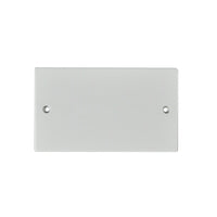 Powermaster 2 Gang Blank Plate