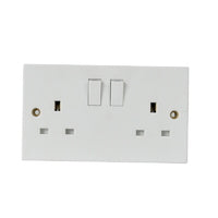 Powermaster 2 Gang Switched Socket