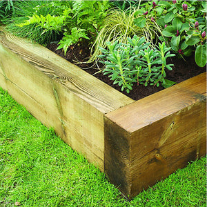 Railway Sleepers Treated 20X10 X 240cm